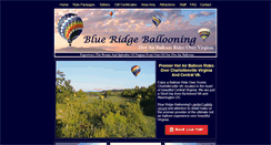 Desktop Screenshot of blueridgeballoon.com